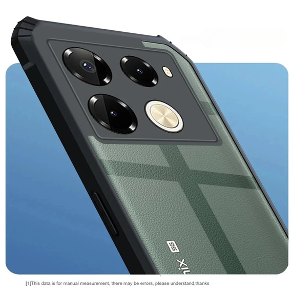 Case for Infinix Note 40 Pro, AntiDrop Hybrid, black