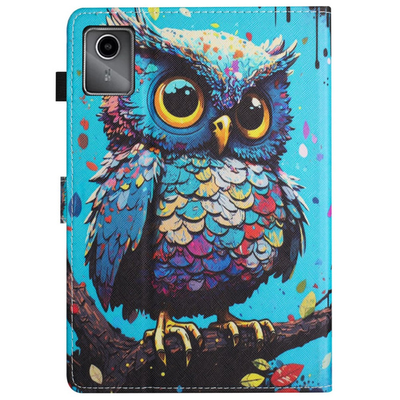 Case for Lenovo Tab M11, with flap, owl