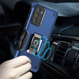 Case for Motorola Moto G52 / G82 5G, Dual-Layer Armor, blue