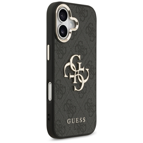 GUESS 4G Big Metal Logo case for iPhone 17