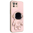 Case for Xiaomi Mi 11 Lite / Mi 11 Lite 5G / 11 Lite 5G NE, Astronaut, pink rose gold