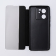 Case for Xiaomi 13T / 13T Pro, with Side View flap, black