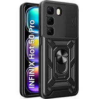 Case for Infinix Hot 50 Pro 4G, CamShield Slide, black