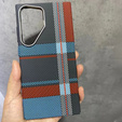MagSafe's Samsung Galaxy S23 Ultra Case, Carbon Fiber, blue / red