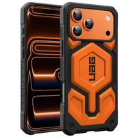 Urban Armor Gear case for iPhone 17 Pro Max, Monarch Pro MagSafe, Orange