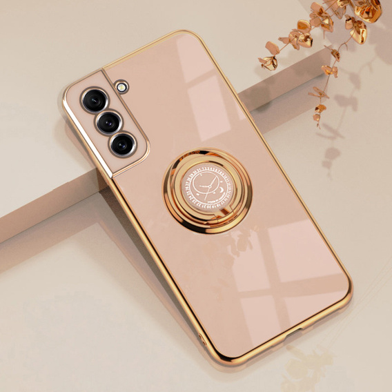Case for Samsung Galaxy S21 FE, Electro Ring, pink