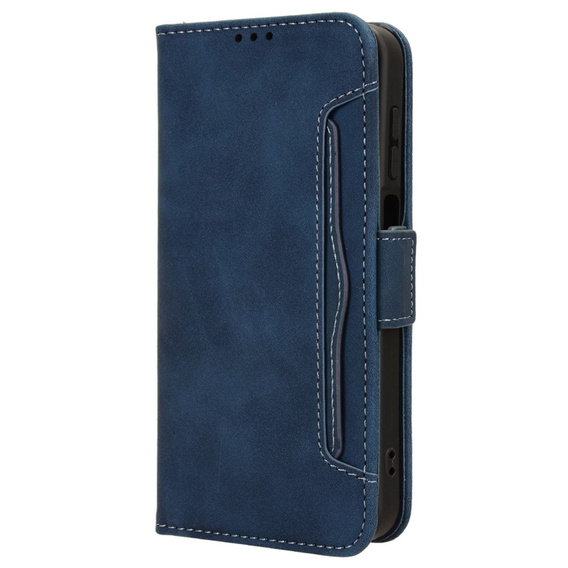 Flip case for Samsung Galaxy M15 5G, Card Slot, dark blue
