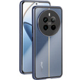 Case for Realme 12 Pro 5G / Realme 12 Pro+ 5G, Magnetic Dual Glass, blue