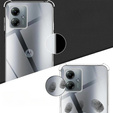 Case for Motorola Moto G24 / G24 Power / G04, Dropproof, transparent