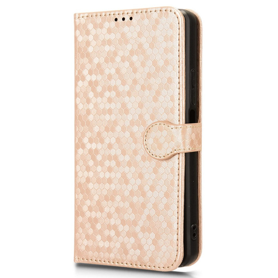 Flip case for Oppo Reno 12FS / 12F, Wallet Rhombus, pink