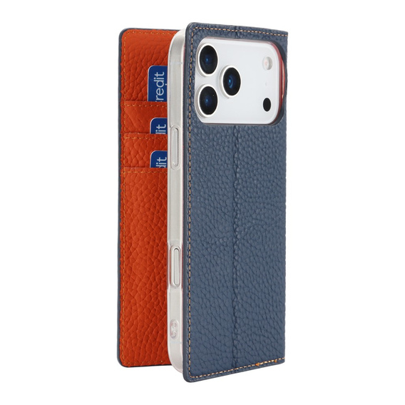 Litchi Skin Grain flip case for iPhone 17 Pro
