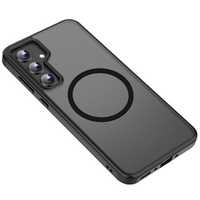 Case for Samsung Galaxy A35 5G, Fusion Hybrid, for MagSafe, black