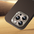 BENKS Kevlar Magnetic Armor Pro Prestige 600D Y065 case for MagSafe with active button for iPhone 16 Pro