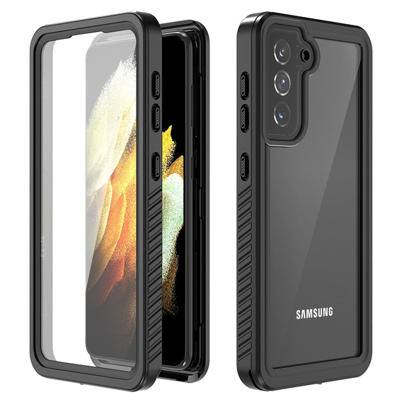IP68 Waterproof Case for Samsung Galaxy S21 5G, black