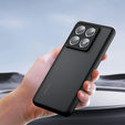 Case for Xiaomi 14T Pro, Fusion Hybrid, transparent / black