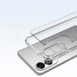 Case for Samsung Galaxy S25 Edge, Fusion Hybrid, transparent