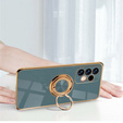 Case for Samsung Galaxy A13 4G, Electro Ring, grey