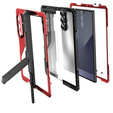 Armored case for Samsung Galaxy Z Fold6 5G, aluminum, with stand and stylus slot, black