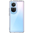 Case for Oppo Reno 10 / 10 Pro, Fusion Hybrid, transparent