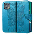 Flip case for Motorola Edge 20 Lite, Butterfly, blue