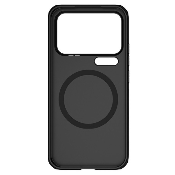 NILLKIN Frosted Shield Pro MagSafe case for Xiaomi 17 Pro Max, black
