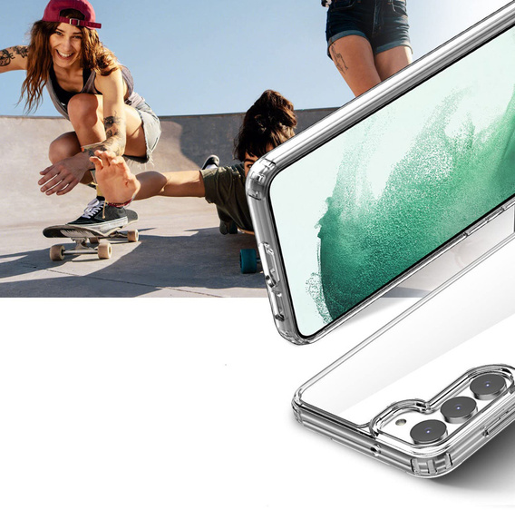 Case for Samsung Galaxy S23, Fusion Hybrid, transparent