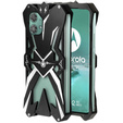 Armored case for Motorola Edge 40 Neo, Aluminum Alloy, black