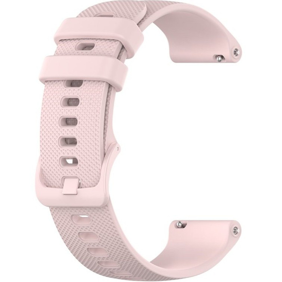 Silicone strap for 18mm do Garmin Vivomove 3S / Vivoactive 4S, Pink