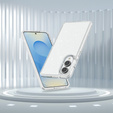 Case for Samsung Galaxy S25 Edge, Glittery Powder, transparent
