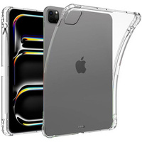 Case for Apple iPad Pro 13" 7 gen. 2024 (A2925, Silicone, transparent