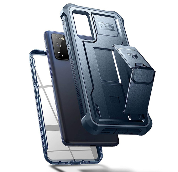 Armored case for Samsung Galaxy S20 FE, Dexnor Full Body, dark blue