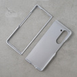 Case for Samsung Galaxy Z Fold5 5G, CamShield Slide, silver