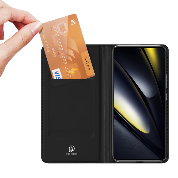 Dux Ducis Case for Xiaomi Poco F6, Skinpro, black