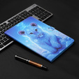 Case for Lenovo Tab M10 Plus TB-X606F, with flap, tiger