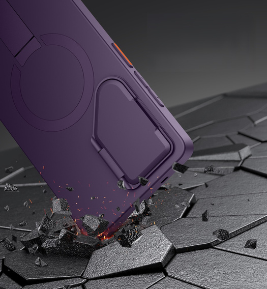 Case for Samsung Galaxy S25 Ultra, Suritch Shockproof, for MagSafe, purple