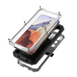 Armored case for Samsung Galaxy S24, R-JUST, silver