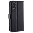 Flip case for Oppo A38 / A18 4G, Wallet Zipper Pocket, black