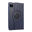 Case for Xiaomi Redmi Pad SE 11" TB330FU 10.95", Rotating 360, dark blue