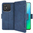 Flip case for Xiaomi Redmi 12C, Card Slot, blue