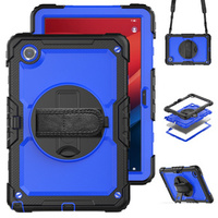 Armored Case for Lenovo Tab M11, protective 360 with stylus slot, dark blue