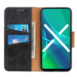 Flip case for Sony Xperia 10 III, Split Leather Wallet, black