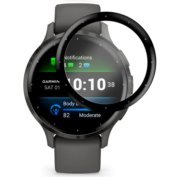 2x ERBORD Hybrid Glass for Garmin Venu 3S
