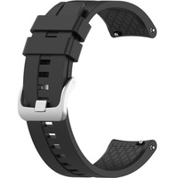 22mm Silicone strap with buckle for Huawei Watch GT / Watch GT2 - White