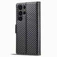 LC.IMEEKE Carbon flip case for Samsung Galaxy S26 Ultra, black
