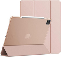 Case for iPad Pro 12.9" 2022/2021/2020 (6/5/4 gen.), Smart Pencil, with space for stylus, pink