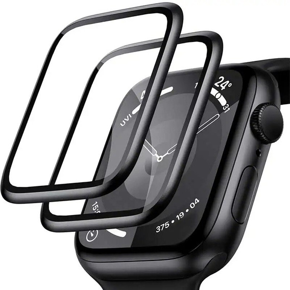 2x ERBORD Hybrid Glass for Apple Watch 10/11 46mm