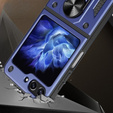 Armor Case for Samsung Galaxy Z Flip5 5G, Nox Case Ring, blue