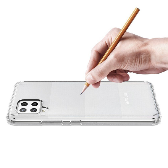 Case for Samsung Galaxy A42 5G, Fusion Hybrid, transparent