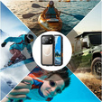 Case for iPhone 17 Pro, Waterproof IP68, SHELLBOX MagSafe, black