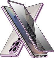 Case for Samsung Galaxy S25 Ultra, Privacy Dual Glass, purple